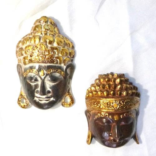 Buda de Madera Tallado a Mano para Colgar para venta al por mayor de Spiritual and Aligned