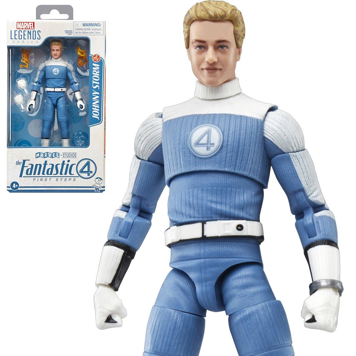 Entertainment Earth - Wholesale Figurine Toy - Kids - The Fantastic Four: First Steps Marvel Legends Johnny Storm0