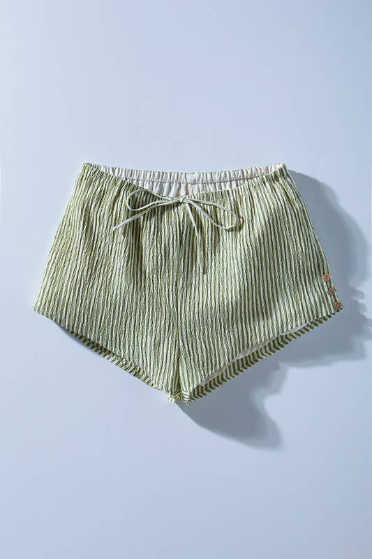 Urban Daizy - Vente Short – femme - Shorts à rayures froissées13