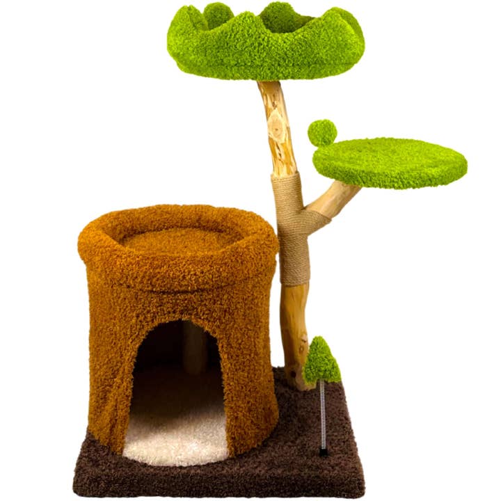 Tree Hollow Cat Tower – Multi-Level Perch & Scratching Post for wholesale by VLIZ