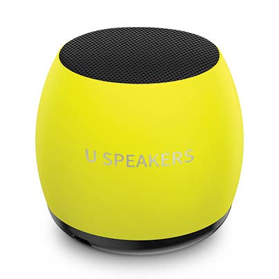 Micro Portable Bluetooth Speaker Glow in the Dark - Yellow for wholesale by FashionIt