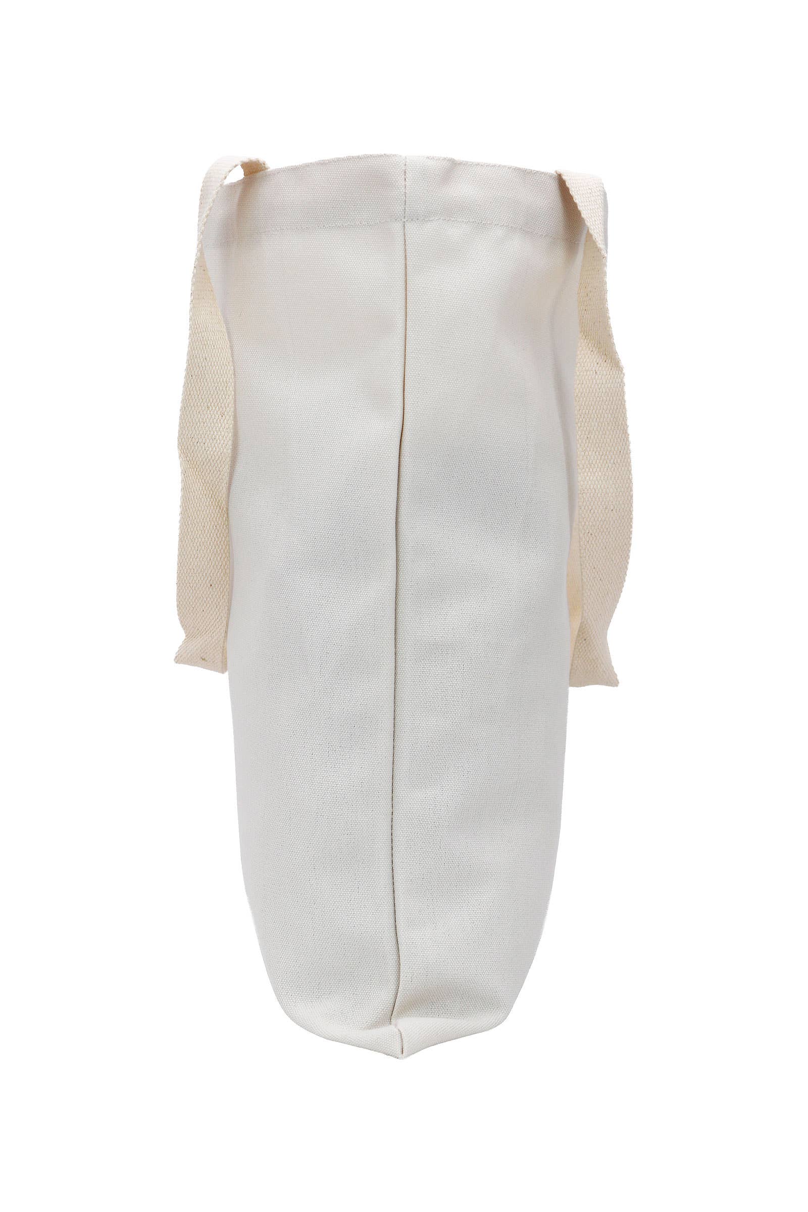 AS SHOWN Plain Blank Snap Button Tall Canvas Tote Bag for wholesale on Faire2