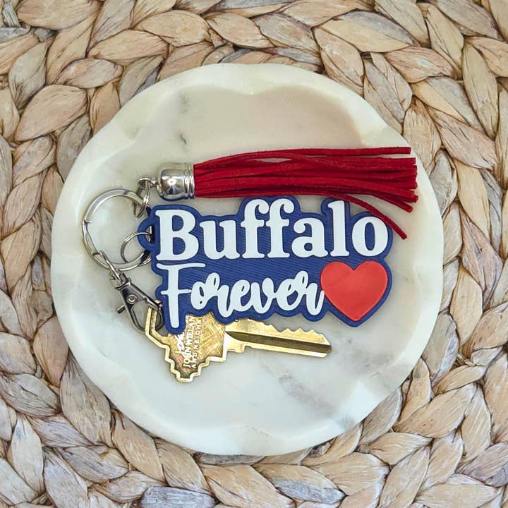 Buffalo Forever Keychain - Script for wholesale by ModoWorks
