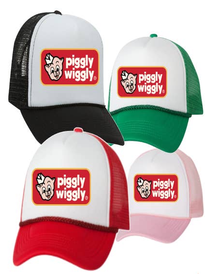 Wholesale Piggly Wiggly Vintage Trucker Hat cap unisex for your