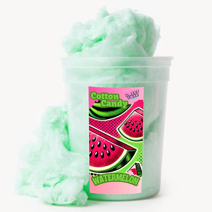 Handmade Watermelon Cotton Candy - Wholesale for wholesale by Sweet Faze LLC