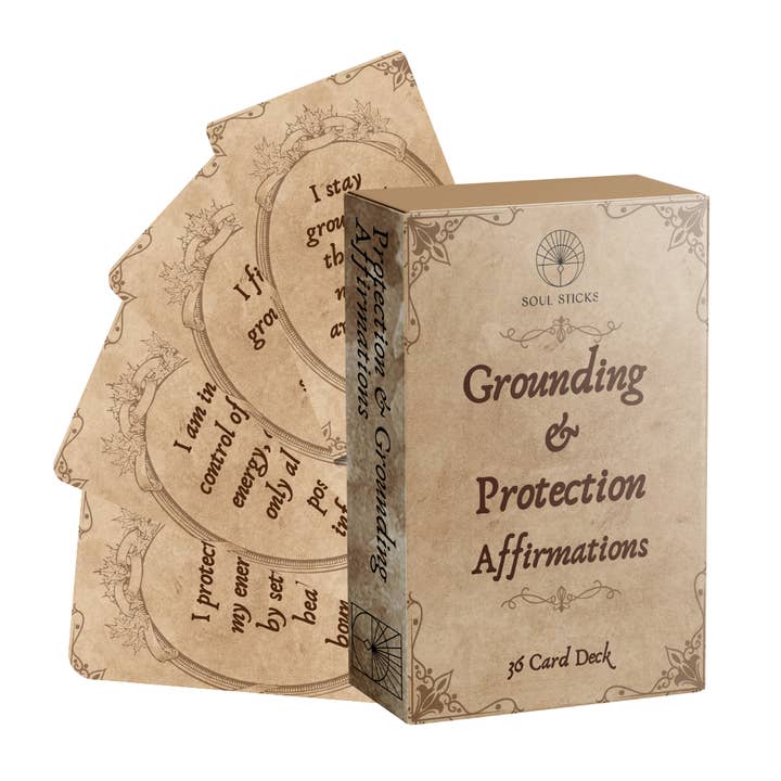 Designs by Deekay Inc. - Wholesale Tarot Cards - Protection & Grounding Affirmations Card Deck