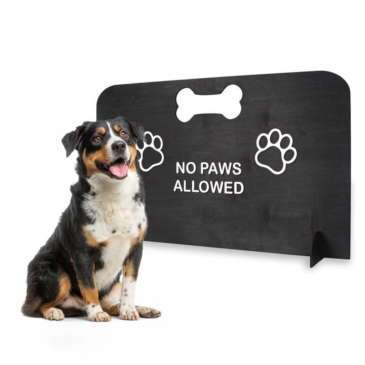 Wooden Dog Barrier Gate, No Installation Required for wholesale by PromiDesign