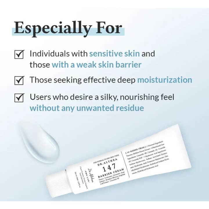 Best Beauty Group - Wholesale Facial Moisturizer - DR ALTHEA 147 Barrier Face Cream 3