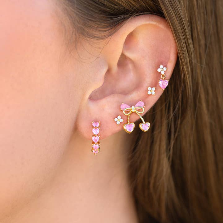 Girls Crew - Wholesale Dangle Earrings - Cherry Pie Earrings8