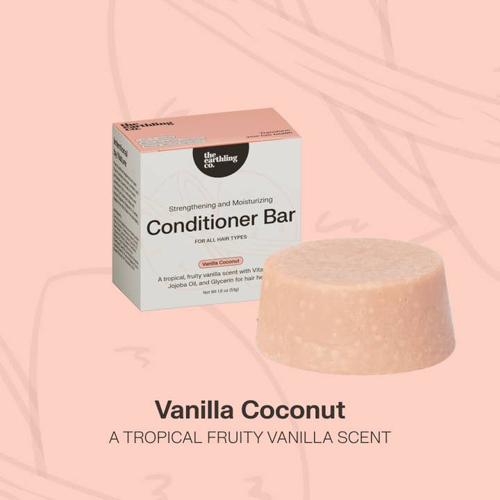 The Earthling Co. - Wholesale Hair Conditioner - Conditioner Bar for Moisture