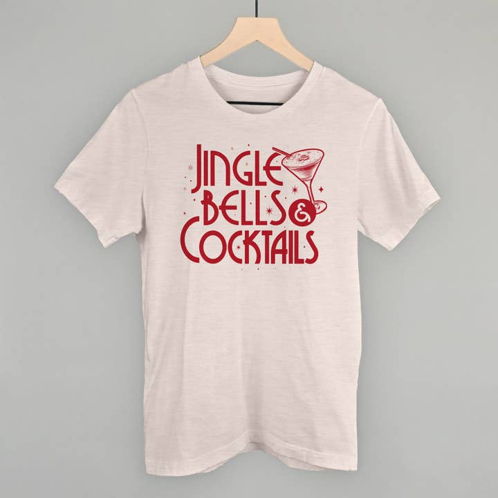 Ivy + Cloth - Wholesale Graphic Sweatshirt - Women's - Jingle Bells & Cocktails1