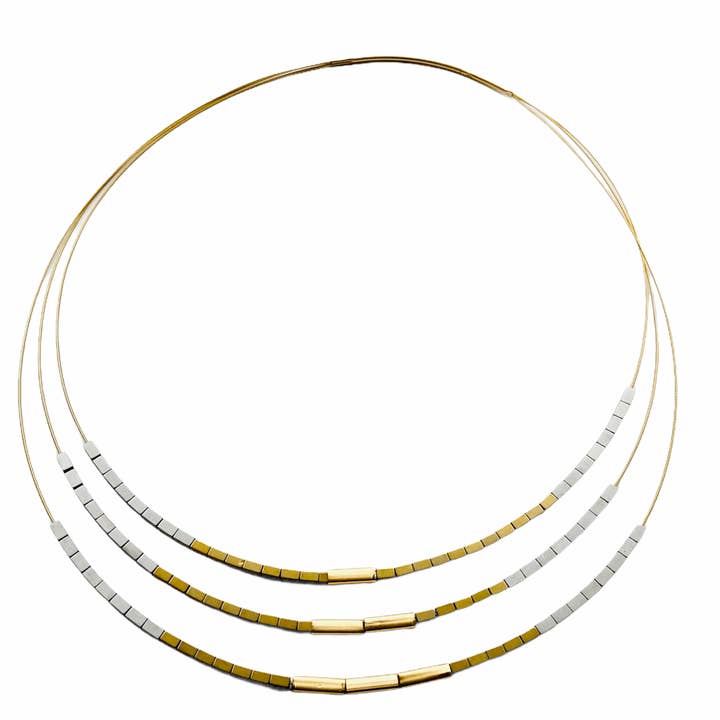 Trecy Bleich - Wholesale Beaded/Pearl Necklace - 3 Strand necklace5