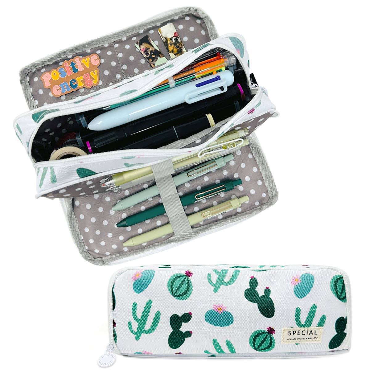 Wrapables.com - Wholesale Pencil Case/Pouch - Wrapables Large Capacity Pencil Case, 3 Compartment Pouch24