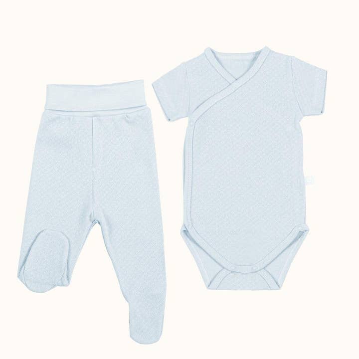 Body a Maniche Corte e Pantaloni con Piedi Sweet per la vendita all'ingrosso da parte di Pim-Pam-Pum