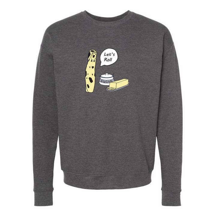 Sudadera con cuello redondo Let's Roll Minnesota de Lefse para venta al por mayor de Minnesota Awesome