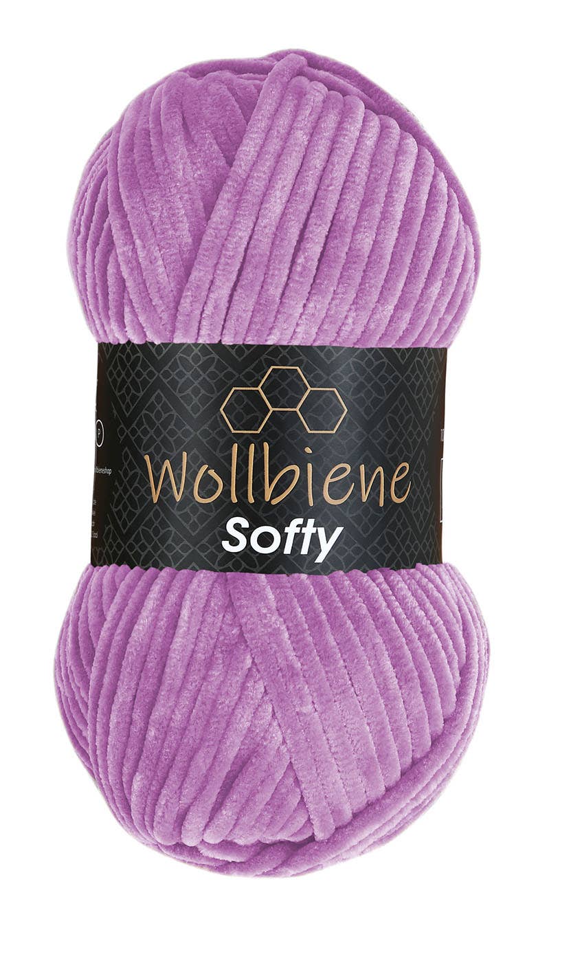 Wollbiene - Wholesale Yarn - wool bee softy chenille wool 100gr super bulky knitting11
