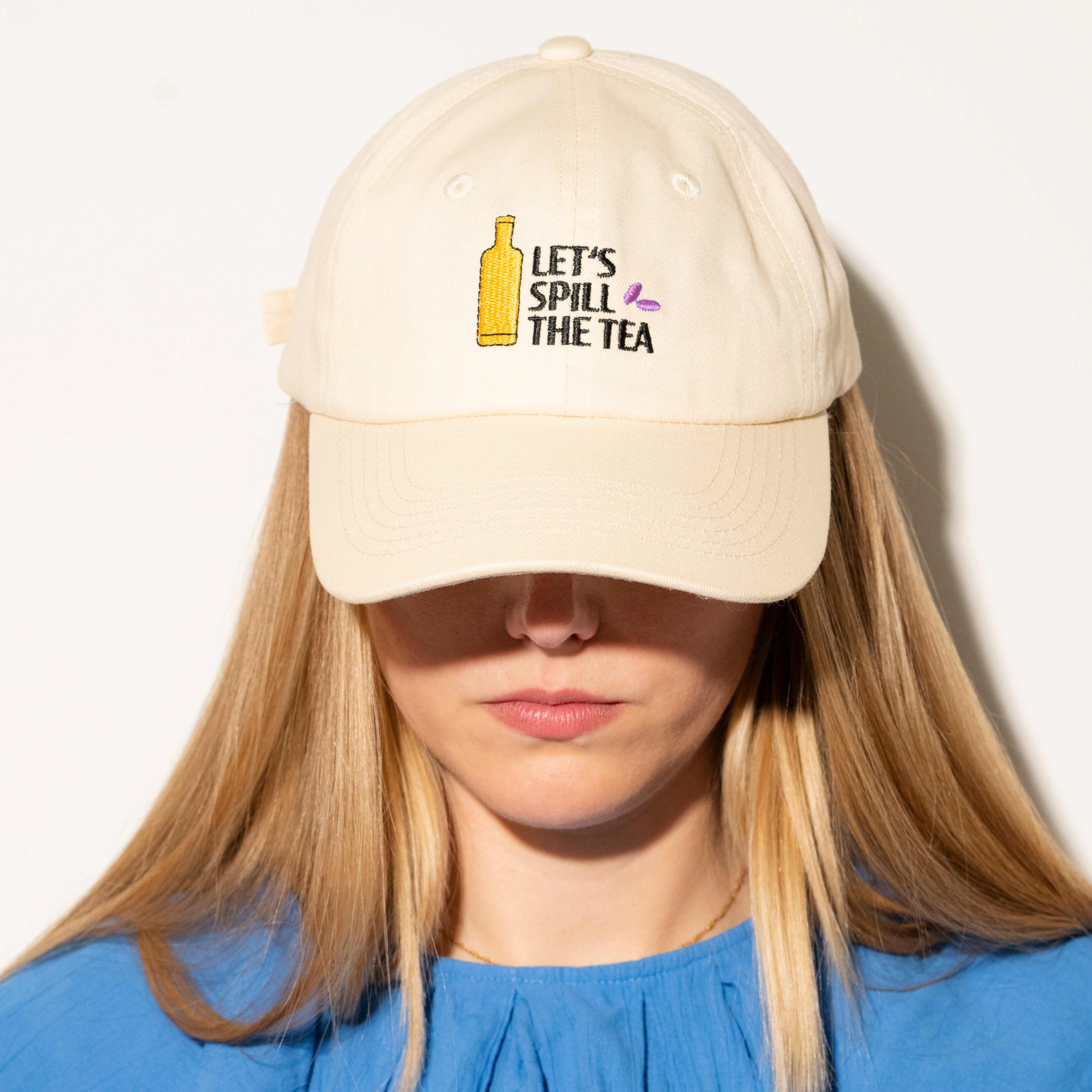 NOVELTEA - Wholesale Baseball Cap - Unisex - Let's Spill The Tea Cap4