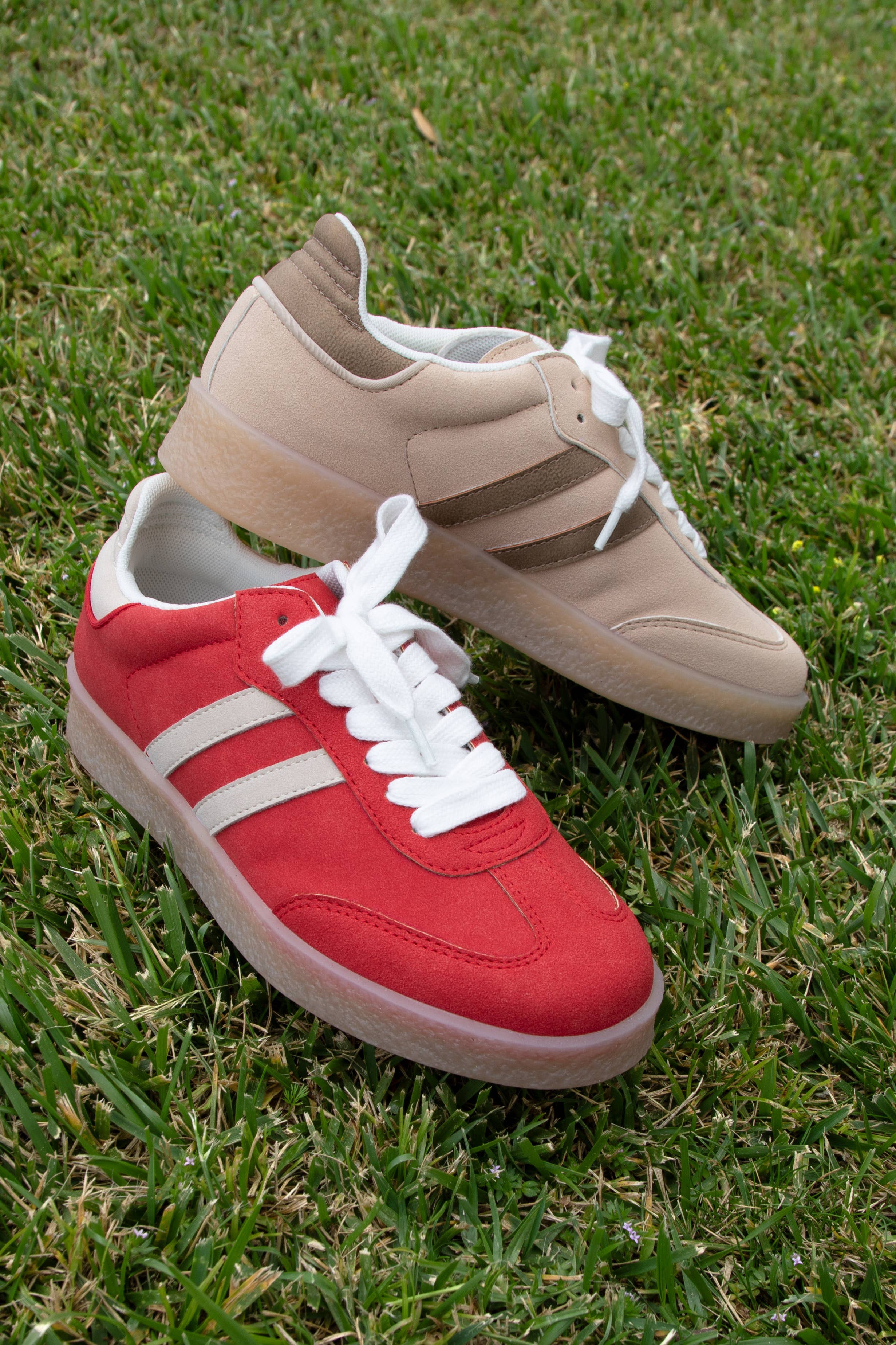 CCOCCI – Engroshandel Lifestyle sneaker - Dame – UGETILBUD CHRISTI DOBBELT STRIBET DESIGN SNEAKERS14