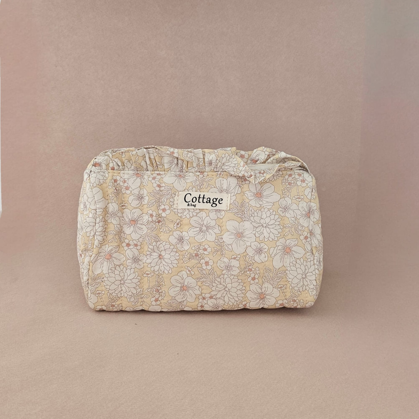 Royal marais - Venta al por mayor Bolsa para maquillaje - Neceser de maquillaje con volantes 100 % algodón20