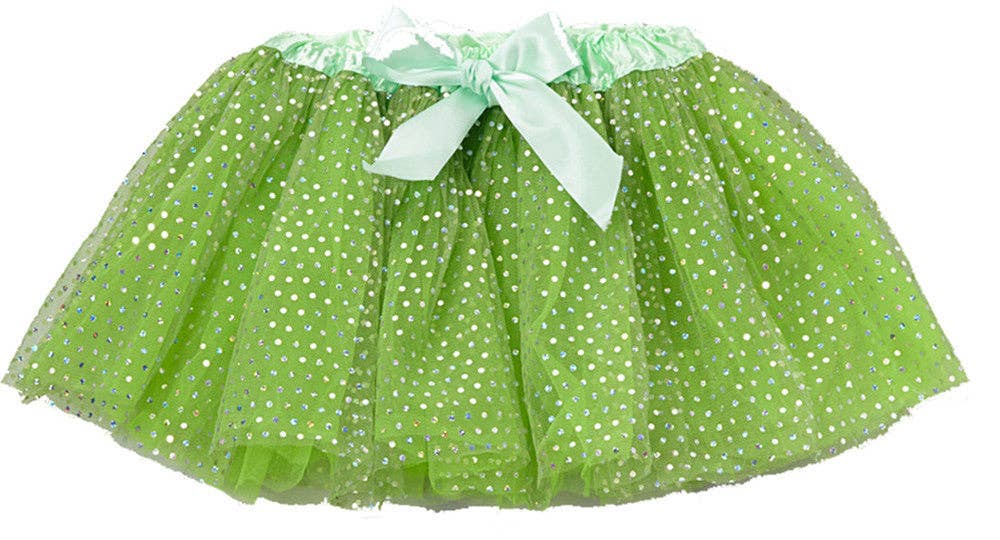 Wenchoice - Wholesale Tutu – Child - Green Sparkly Dot Tutu