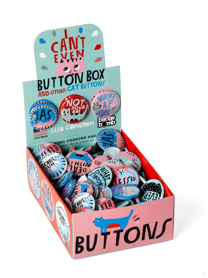 Non posso nemmeno una scatola di distintivi per la vendita all'ingrosso da parte di Incognito