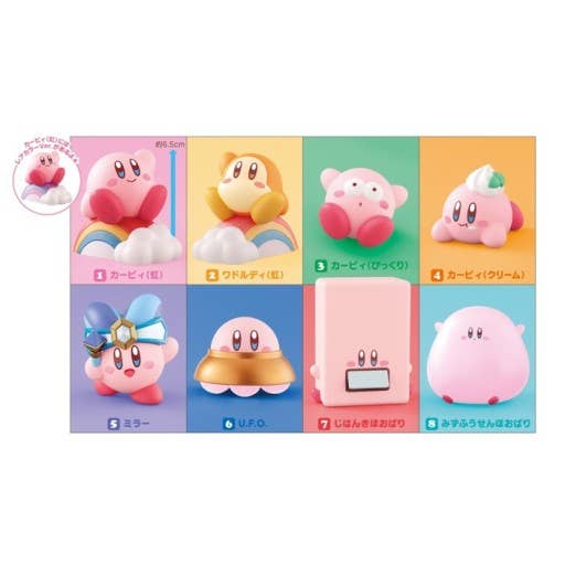 K-Wonderland – Brinquedo estatueta - Crianças por atacado – Bandai Kirby Figura 3D Caixa Aleatória Brinquedo Colecionável Ver.44