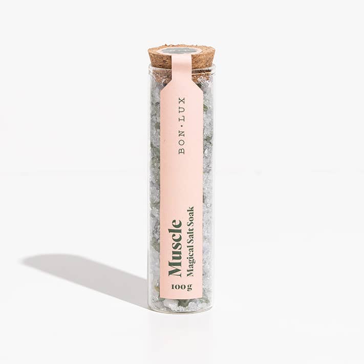 Magical Salt Soak tube - Muscle for wholesale by bon lux