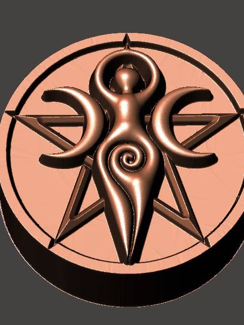 Goddess Bath Bomb Mould for wholesale by BBHP Moulds