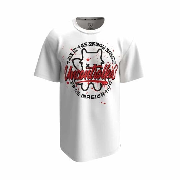 Oversized Spray T Shirt for wholesale by Uncontrolled