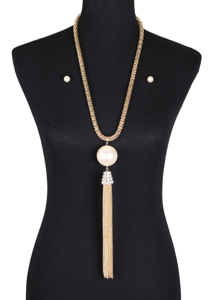 Collana Lunga Di Perle D'acqua Dolce Grigie In Stile Medievale Di Alta Qualà, Catena Di Maglioni, Gioielli Per Banchetti Di Nozze Da Donna Alla Moda Squisa - Foto 10