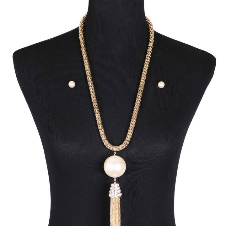 Collana Lunga Di Perle D'acqua Dolce Grigie In Stile Medievale Di Alta Qualà, Catena Di Maglioni, Gioielli Per Banchetti Di Nozze Da Donna Alla Moda Squisa - Foto 10