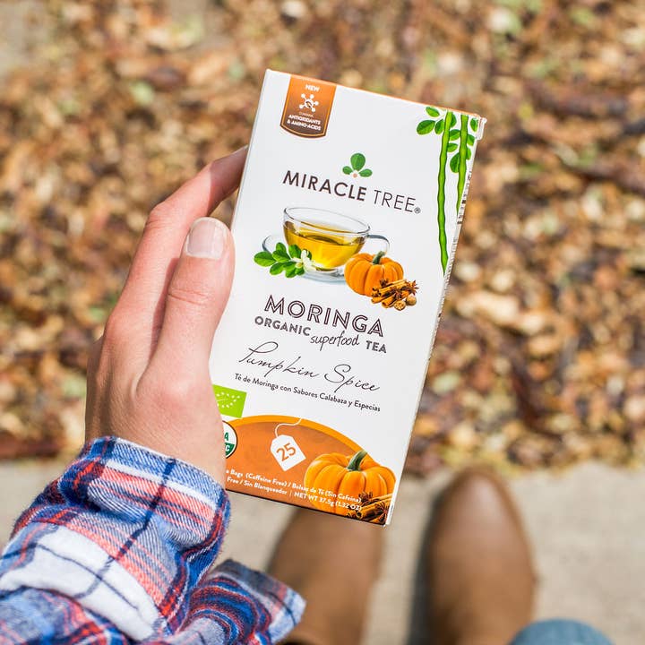 Miracle Tree - Wholesale Tea Bags - Organic Moringa Tea: Pumpkin Spice11