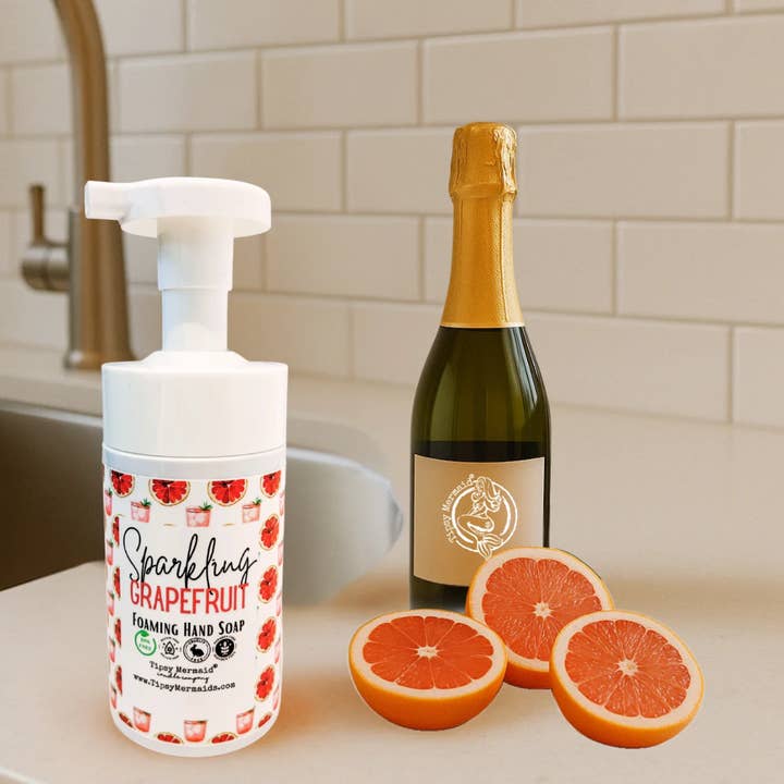 Tipsy Mermaid® - Wholesale Hand Soap/Wash - Tipsy Mermaid® Sparkling Grapefruit Foaming Hand Soap