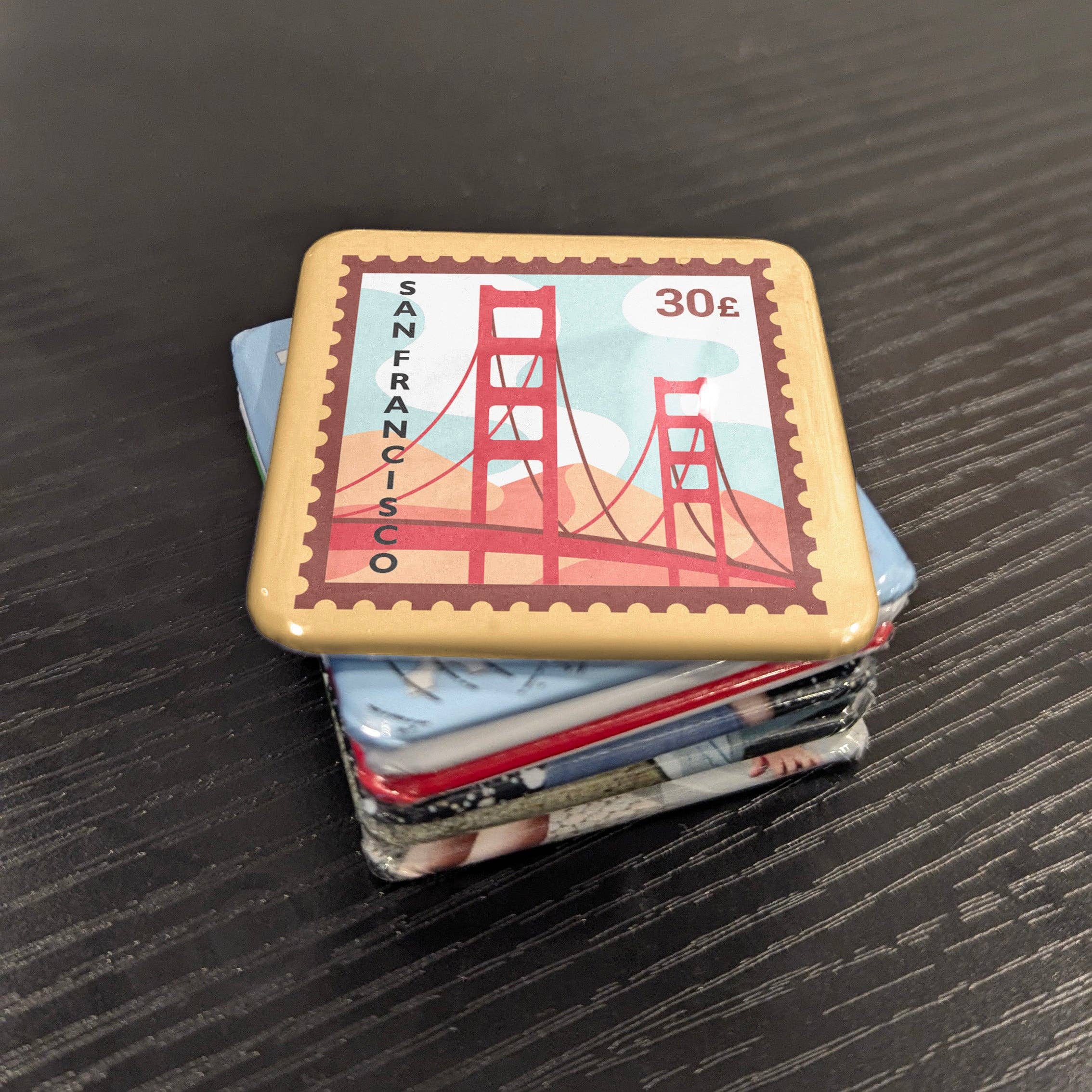 PhiloPerse - Venta al por mayor Imanes - Imán de nevera de correos de San Francisco5