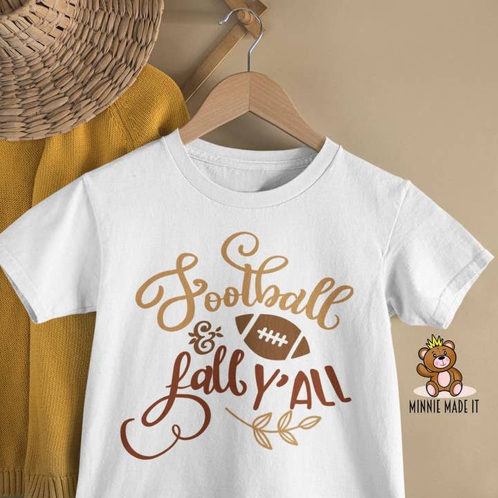 Camiseta de fútbol y otoño Y'll niño para venta al por mayor de Minnie Made It