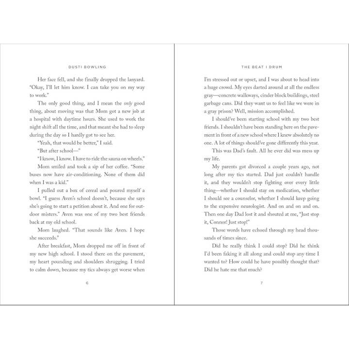 Hachette Book Group - Wholesale Teen & Young Adult Book - The Beat I Drum by Dusti Bowling (Paperback)2