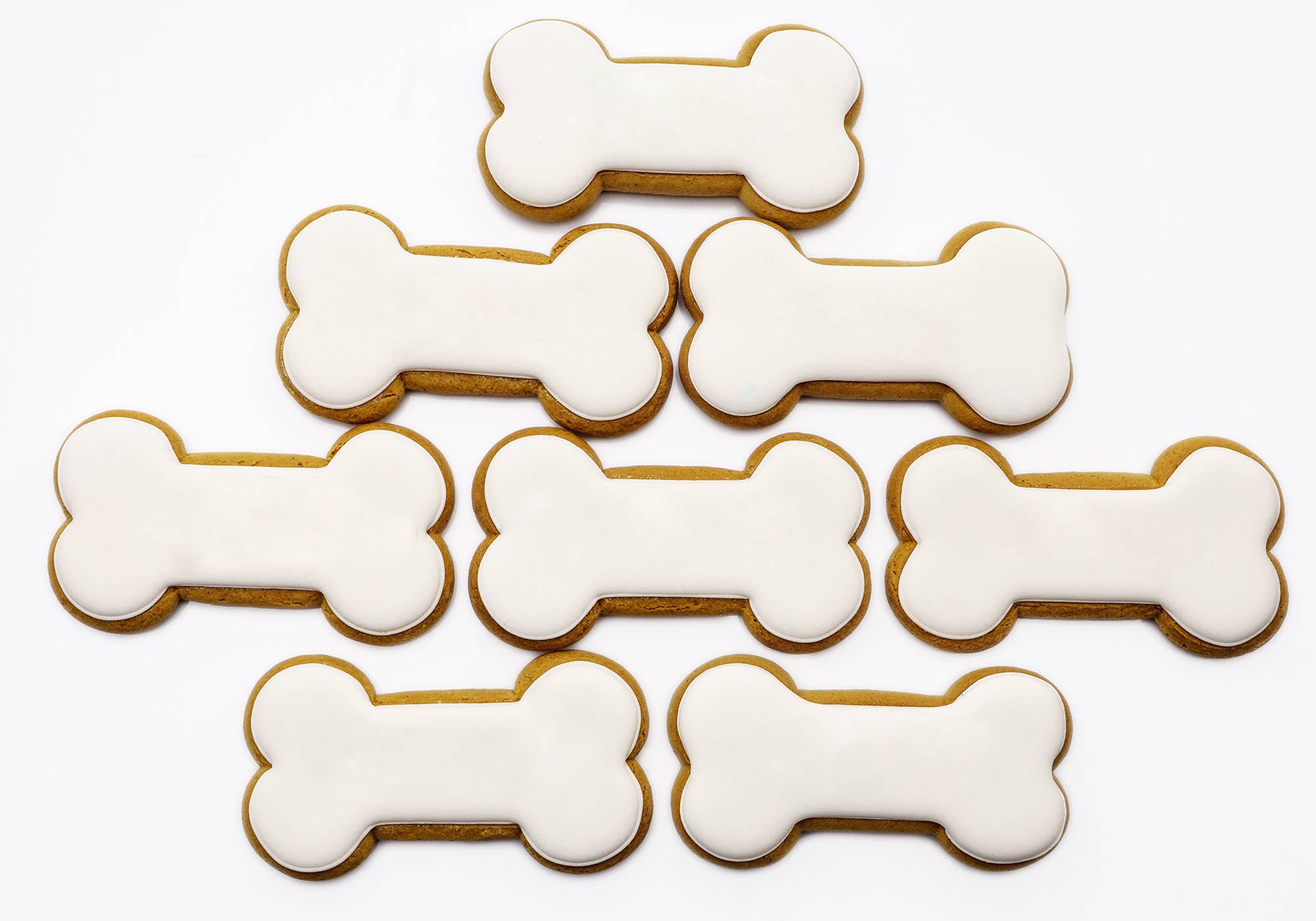 Fox Run Brands - Venta al por mayor Cortapastas - Set de 3 cortadores de galletas en forma de hueso para perro, de 5 a 9 cm5