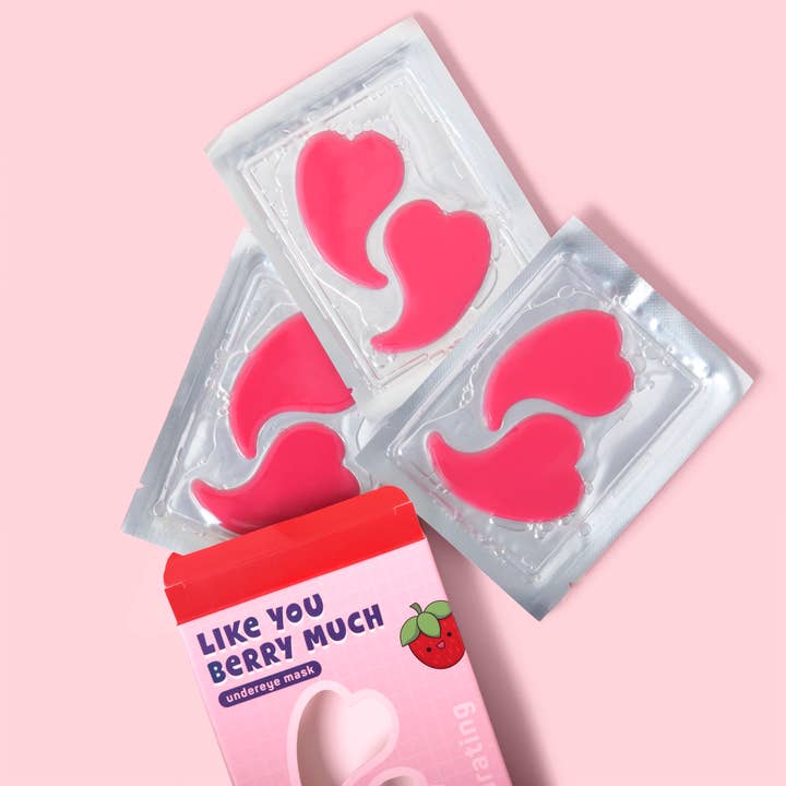 My Spa Life - Wholesale Eye Treatment Mask - Like You Berry Much Hydrating Undereye Masks