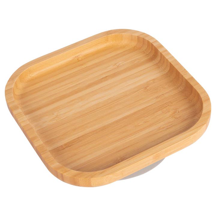 Rinkit Pty Ltd - Wholesale Dinner plate – Kids & Baby - Tiny Dining Children's Bamboo Suction Square Plate9