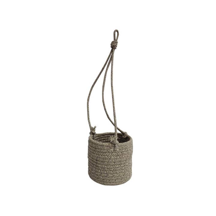 Truu Design - Wholesale Hanging Planter - Cotton Rope Hanging Basket/Planters - 6.25"D x 5.5"H