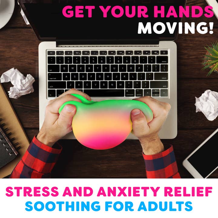 USA Toyz - Wholesale Stress Relief Ball/Dough - Squishy Color Changing Sensory Stress Balls
