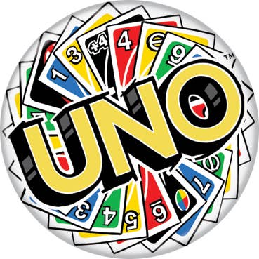 Ata-Boy - Wholesale Lapel Pin/Button - Mattel UNO Uno Cards Button