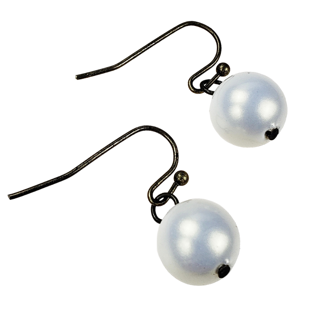Sweet Lola Inc. - Wholesale Dangle Earrings - Mina - fresh water pearl earring with antique bronze hook0