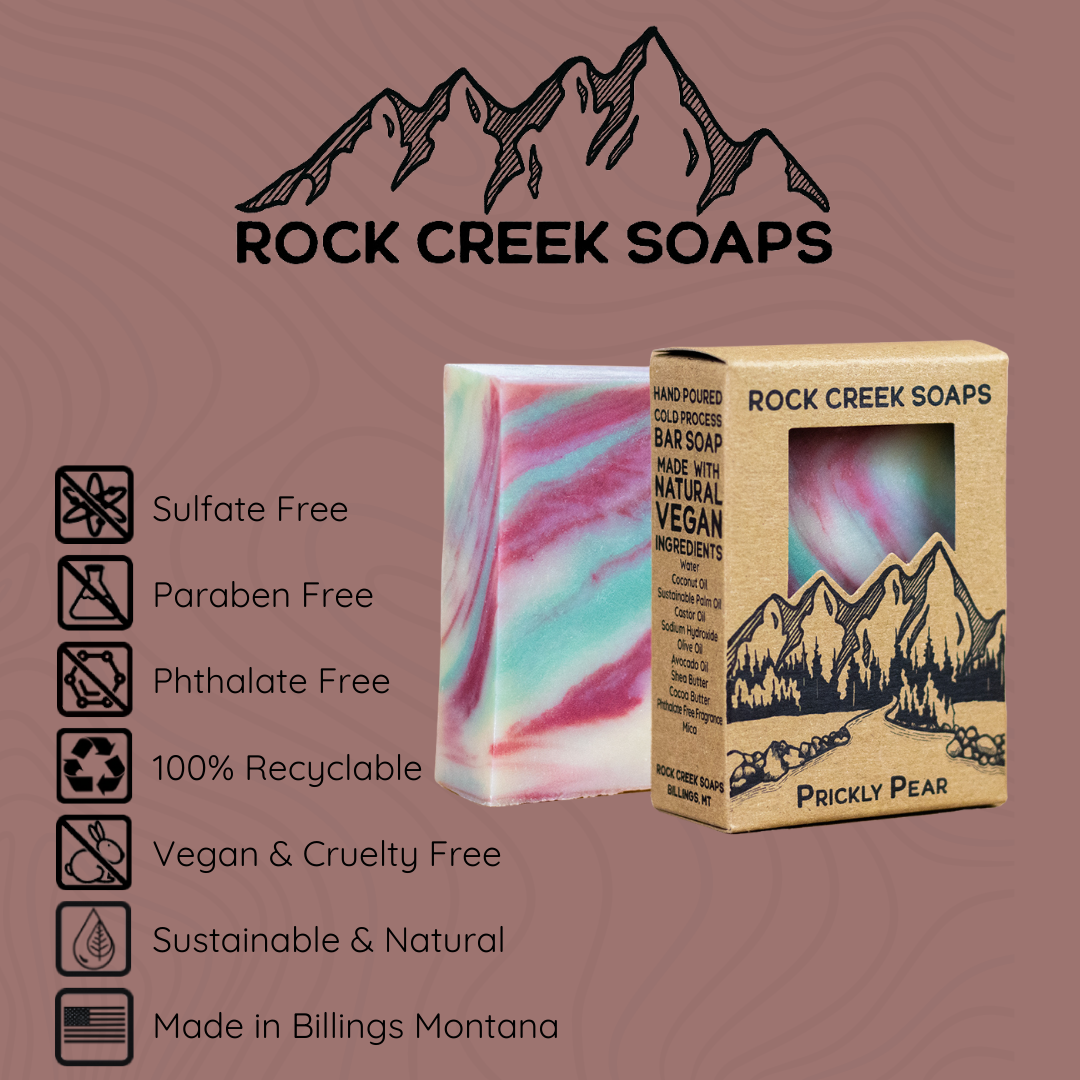 Rock Creek Soaps - Wholesale Bar Soap - Prickly Pear | Bar Soap6