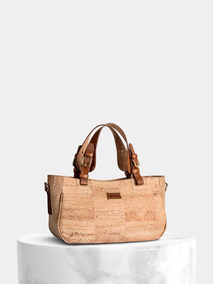 Borsa a Mano e a Tracolla da Donna in Sughero Naturale per la vendita all'ingrosso da parte di StudioCork