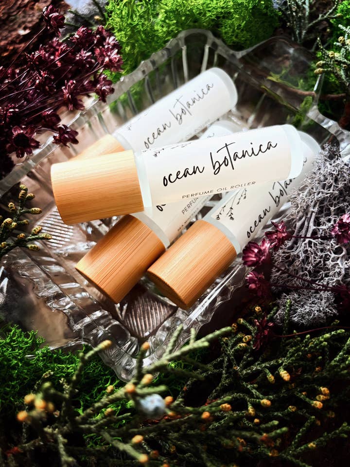 Ocean Botanica Perfume Roller for wholesale by Camp Candles