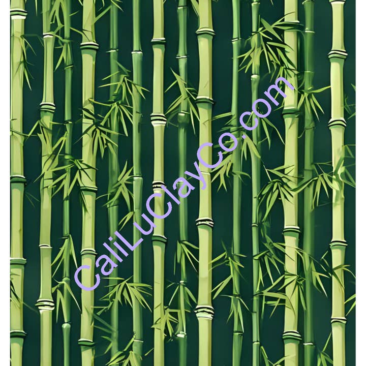 CaliLu Clay Co. - Wholesale Craft Supplies - Bamboo #1 Polymer Clay Water-Soluble Transfer Sheet / Tattoo Paper