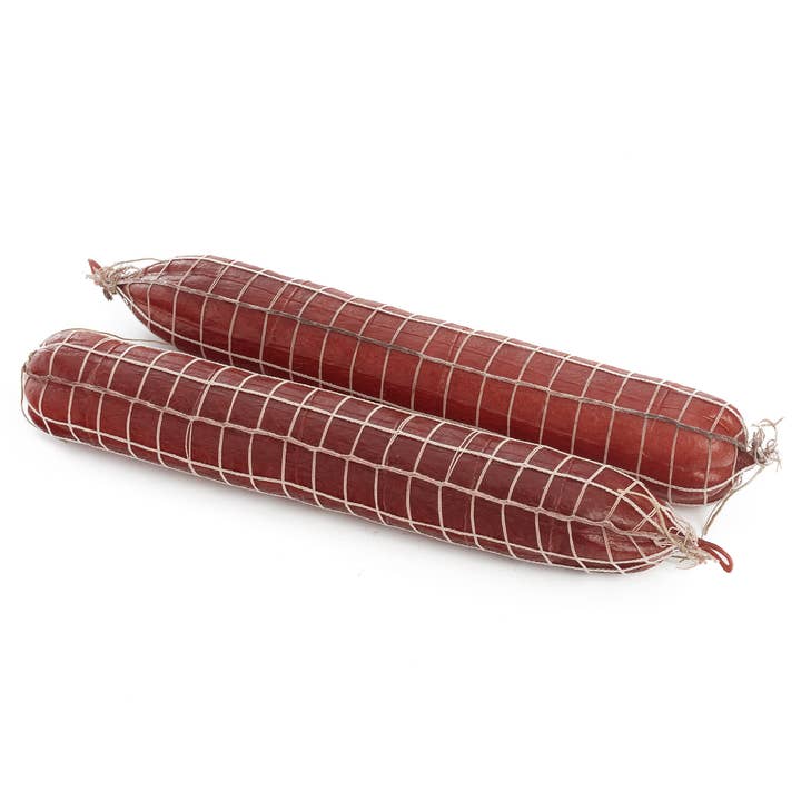 Studio Specialties - Wholesale Decorative Tabletop Object - SALAMI RED 17.72" W/NET(2)