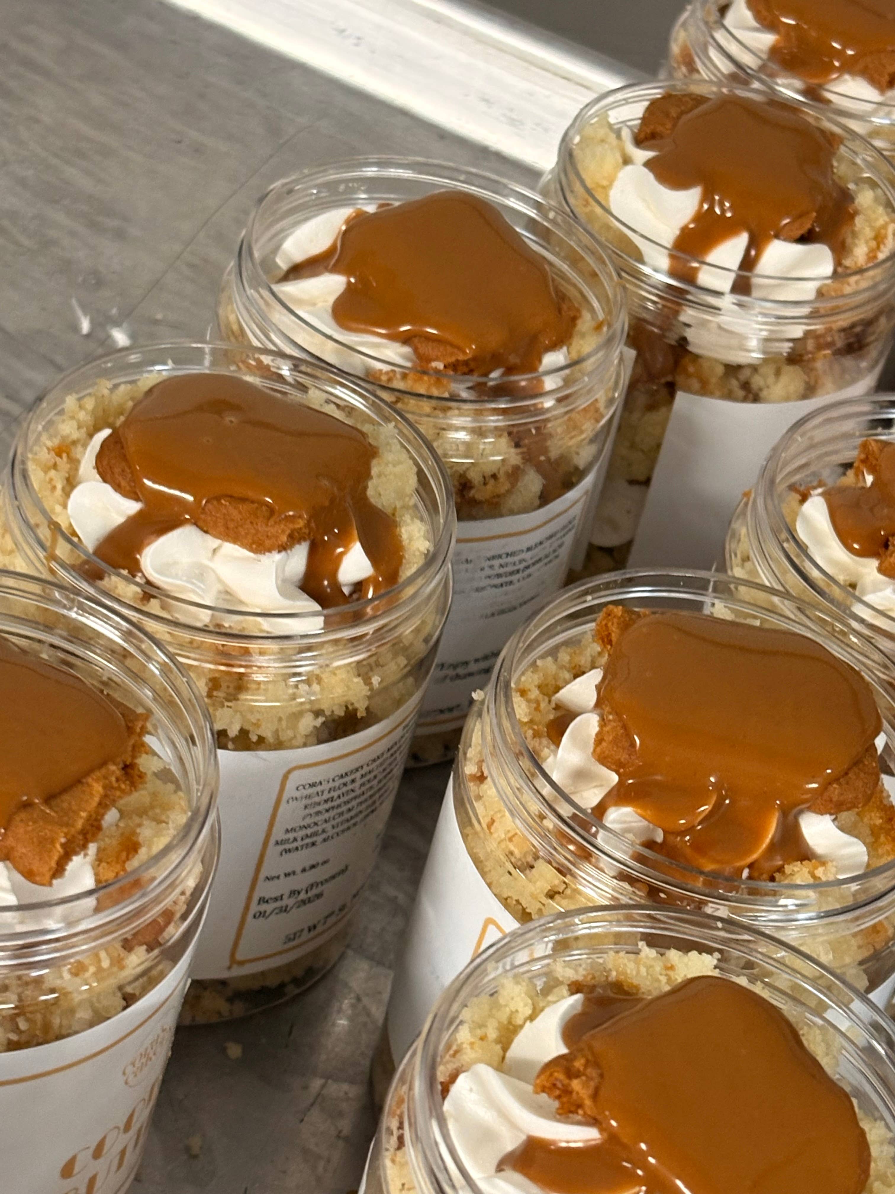 Cora’s Cakery - Wholesale Cake - Biscoff Cookie Butter Cake Jar2