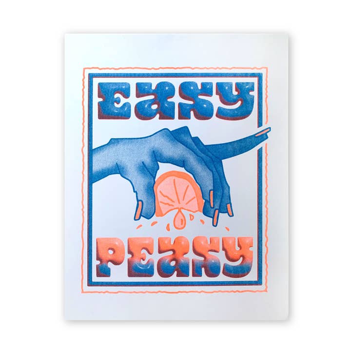 Lemon Squeezy Print for wholesale by Big Fog